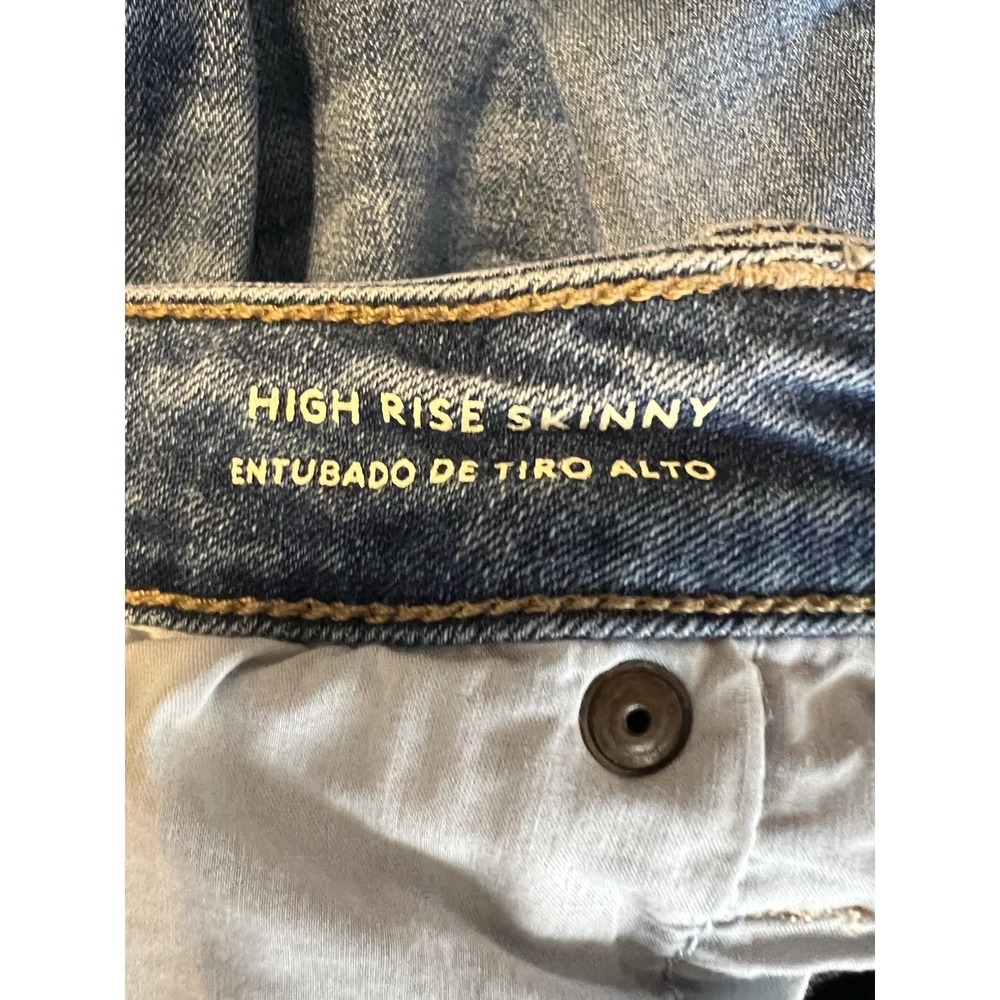 Universal Thread High Rise Skinny Jeans Denim Women's Size 12/31R Blue - Picture 6 of 6